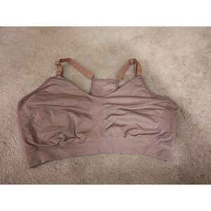 Kindred Bravely Nursing Bra XL‎ Regular Mauve Pink Sublime Seamless Racerback